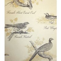 Bewick Birds Wallpaper
