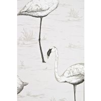 Flamingos restyled Wallpaper