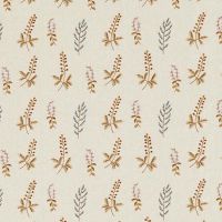 Bilberry Embroidered Fabric