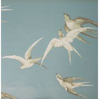 Swallows Linen Fabric