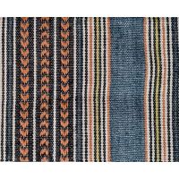 Berber Stripe Fabric in Denim