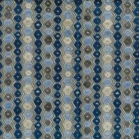 Blue Geometric Fabric Marchmain