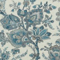 Blue Patterned Fabric