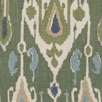 Ikat Bokhara Linen Fabric