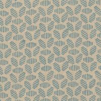 Bumble Bee Linen Fabric Soft Blue