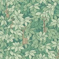 Chiavi Segrete Green Leaf Wallpaper