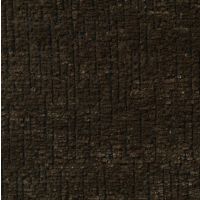Ultra soft chenille fabric in brown