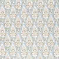 Cornwall Linen Fabric Spa Blue Beige