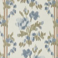 Apothecary Rose Wallpaper Blue