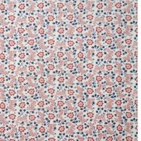 Elsa Fabric Red Navy