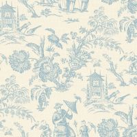 Chinoiserie Toile Wallpaper