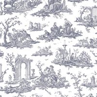 Fragonard Toile Wallpaper