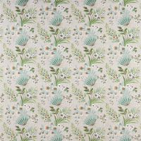Green Emboidered Fabric Ashdown