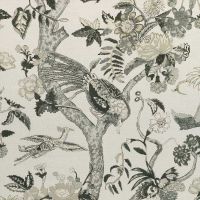 Grey Bird Fabric