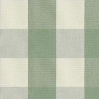 Avon Check Fabric Green