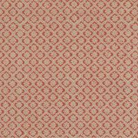 Indus Flower Fabric Red