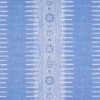 Javanese Stripe Fabric Wedgewood Blue Cornflower