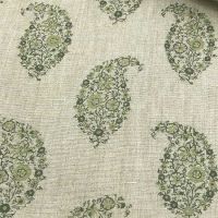 Jessamy Paisley Fabric Pear Green