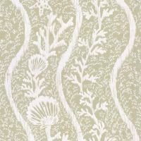 Koralion Wallpaper Seacrest Beige Floral Striped