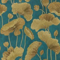Sample-Lotus Leaf Wallpaper Sample