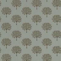 Marcham Tree Wallpaper Copper Grey