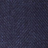 Marled Blue Black Wool Fabric