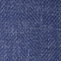 Marled Blue White Wool Fabric