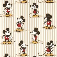 Mickey - Stripe Wallpaper