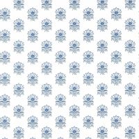 Milford Wallpaper in Blue Floral
