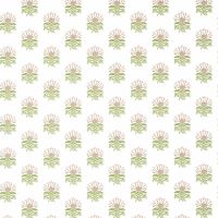 Milford Wallpaper in Blush Pink and Green Floral