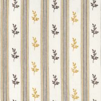 Anduze Fabric Ochre Chocolate