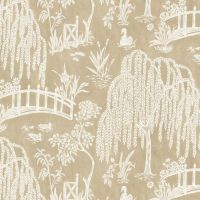 Les Saules Fabric Beige