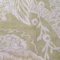New Tree of Life Fabric Lime Green Light