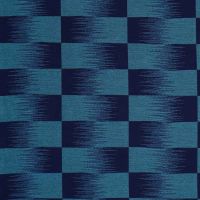 Nicobar Outdoor Fabric Blue Lagoon Checkered