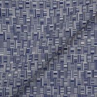 Panay Outdoor Fabric Indigo Blue Geometric