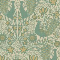 Peacock Linen Fabric