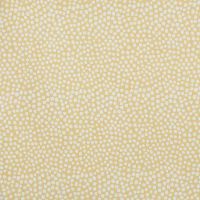 Pebble Fabric Yellow Polka Dot Linen Cotton