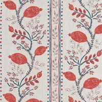 Pomegranate Trail Fabric Red