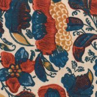Sample-Remondini Floral Fabric Sample