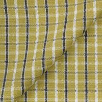 Samoa Plaid Outdoor Fabric Citrus Yellow