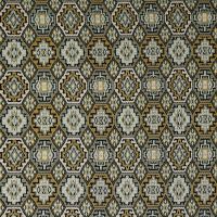 Topaz Embroidered Fabric Charcoal Black Metallic