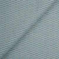 Tortola Outdoor Fabric Turquoise Blue Geometric