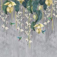 Trailing Orchid Wall Panel