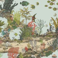 Sample-Underwater Jungle Wallpaper Sample