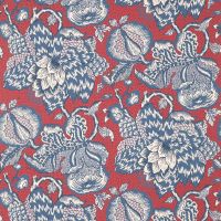 Westmont Wallpaper Red and Blue Floral