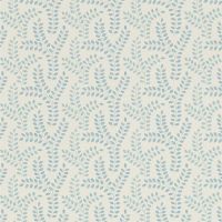 Yarton Wallpaper Cornflower Blue Leaf