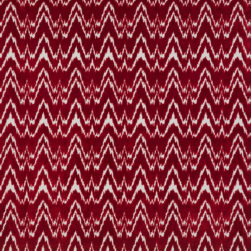 Velvet Fabric | Flame Stitch Design | Gaston y Daniela
