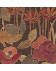 Faria Flowers Velvet Fabric