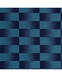 Nicobar Outdoor Fabric Blue Lagoon Checkered