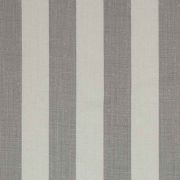 Charlie Stripe Linen Fabric Mink Grey